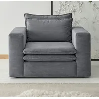 Furn.design Relaxsessel Pesaro Cord 110 x 83 x 110