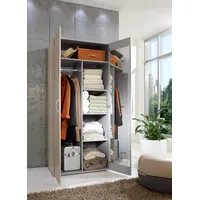 WIMEX Wäscheeinteilung MULTIRAUMKONZEPT - B/H/T ca. 77,00x152,00x44,00