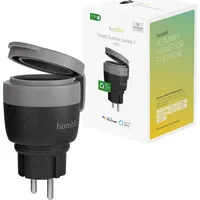 Hombli Smart-Home-Steckdose Schwarz 1 St.
