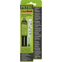 Petec PlastBond 2-Komponenten Hochleistungskleber für Kunststoff 24ml