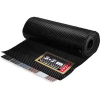 Kadax Sichtschutzmatte 90 x 600 cm Schwarz/Rattan