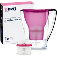 BWT Wasserfilter AQUAlizer Home | Aubergine | inkl 1