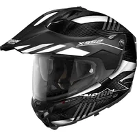 Nolan X-552 Ultra Carbon Wingsuit N-Com Helm, schwarz-weiss, Größe