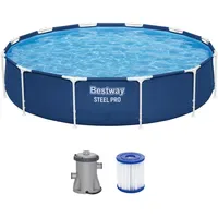 BESTWAY Steel Pro Frame Pool Set 366 x 76