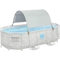 BESTWAY Sonnenschutzdach für eckige und ovale Pools
