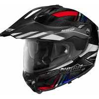 Nolan X-552 Ultra Carbon Wingsuit N-Com Helm, schwarz-grau-rot, Größe