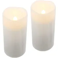 I.GE.A. LED-Kerze 12,5 cm weiß