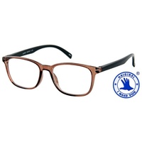 Original i need you Lesebrille Lucky-Braun-Schwarz-Sph:+3,00
