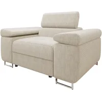 Mirjan24 Sessel Torezio Cord 134 x 90 x 102