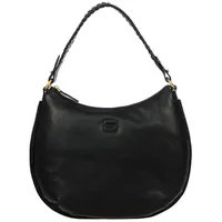 BRIC'S Volterra Schultertasche Leder 39 cm schwarz