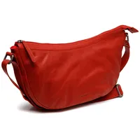 The Chesterfield Brand Clarita Umhängetasche Leder 35 cm rot