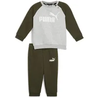 Puma Minicats Ess Raglan Set Dark Olive 12-18 Monate