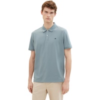 Tom Tailor Herren Basic Piqué Poloshirt 27475 - Grey