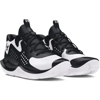 Under Armour Jet '23 Basketball Schuhe, Black/White/Black, 44 EU