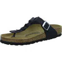 Birkenstock Gizeh Braided LEOI Black, in Schwarz, 40