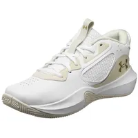Under Armour Lockdown 6 white/silt/metallic gold 45