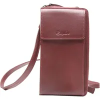Esquire Peru Phone Wallet Bag Geldbörse weinrot
