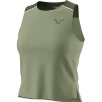 Dynafit Sky Crop ärmelloses T-shirt - Sage - S