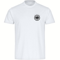 Multifanshop Herren T-Shirt - Deutschland - Adler Retro -