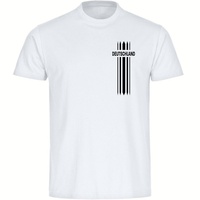 Multifanshop Herren T-Shirt - Deutschland - Streifen - Druck