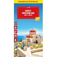 Mairdumont MARCO POLO Reisekarte Griechenland (2-Karten-Set) 1:350.000