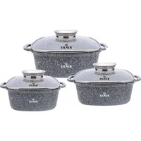ZILNER Funktionelles 3Er Set Bratpfannen / Töpfe 2,8 /