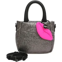 Buffalo Boxy24 mit abnehmbarem Anhänger silber Grau Damen