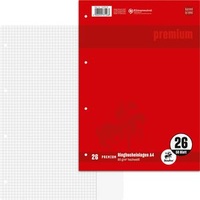 Staufen PREMIUM Ringbucheinlage A4, 50BL Lin.26 weiß 734033126 4-Loch