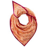Codello Dreieckstuch aus Baumwoll-Jacquard mit Leo-Muster