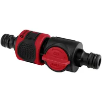 TOOLCRAFT TO-8809740 Kunststoff Kupplung Steckkupplung mit Regulierventil