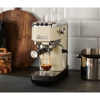 Tchibo Siebträger Espressomaschine „Lapressa“, cremeweiss, Siebträgermaschine, Weiss