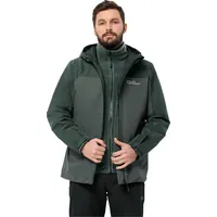 Jack Wolfskin Taubenberg 3in1 Jacket Herren slate green L