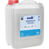 WOLK Spiritus Brennspiritus, 5 Liter