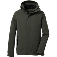 KILLTEC Herren, Funktionsjacke mit abzippbarer Kapuze/Outdoorjacke ist wasserdicht KOS