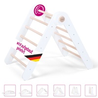 Babybay Kletterdreieck Littlefoot Holz Weiß