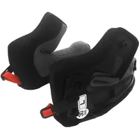 Nolan N100-5 Plus, Wangenpolster - Schwarz/Rot / XXL /