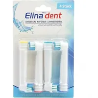 Elina dent Universal-Bürstenköpfe, 4 Stück