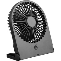 Trio Schreibtisch Ventilator in Schwarz R044-02, - Schwarz