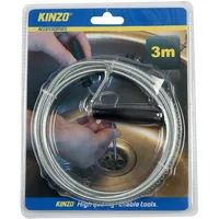 Kinzo 871125279749 Spülbecken- und Abflussreiniger, Silber
