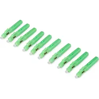 Digitus LC/APC LWL-Fast Connector Feldstecker 10 Stück