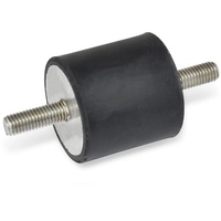 Ganter norm 451-50-40-M10-SS-55 Gummipuffer, Edelstahl