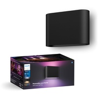 Philips Hue White Color Ambiance Dymera Wandleuchte schwarz