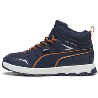 Puma Evolve Trail Sneaker Kinder 02 club navy/maple syrup