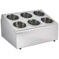 Lacor 33126 Besteckbehälter, 6 Besteckköcher