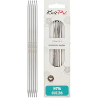 KnitPro Nova Cubics Nadelspiele 6" (15cm) | 3,75mm