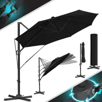 Kesser KESSER® Sonnenschirm Ampelschirm SUN Rund XL Ø330 cm