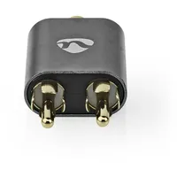 Nedis Stereo-Audio-Adapter / 2x RCA Stecker / 3.5 mm