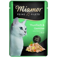 Miamor Feine Filets Thunfisch & Gemüse Beutel 6 x