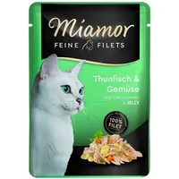 Miamor Feine Filets Thunfisch & Gemüse Beutel 48 x