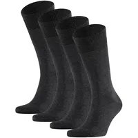 Falke Socken 4er Pack - Happy DP SO grau|aschgrau